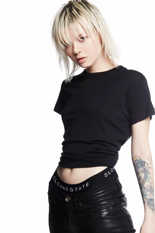 The Camden Crew 2 / Black / Supima Jersey